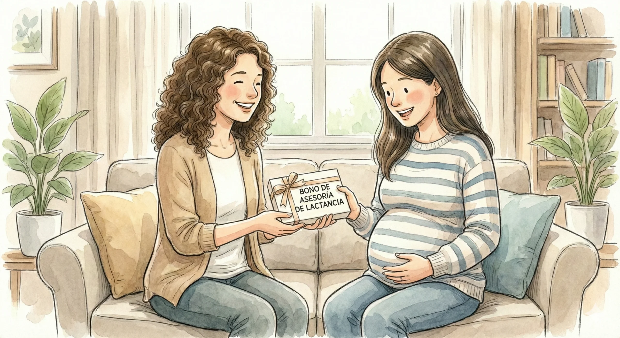 Bono de Regalo Lactancia Materna Amiga regala bono para asesoría de lactancia materna virtual a futura madre en un ambiente acogedor donde aprenderá lo esencial e impotante para estar segura y acompañada en esta etapa