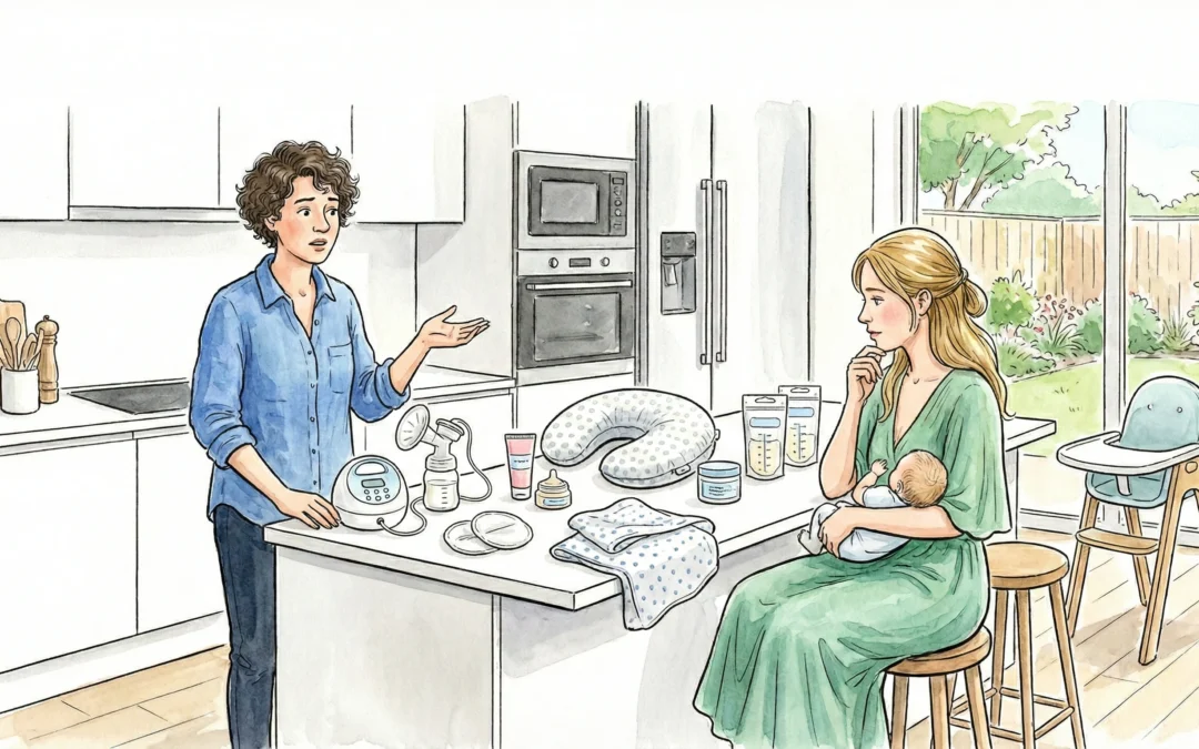 Artículos para la lactancia: ¿Son realmente necesarios?