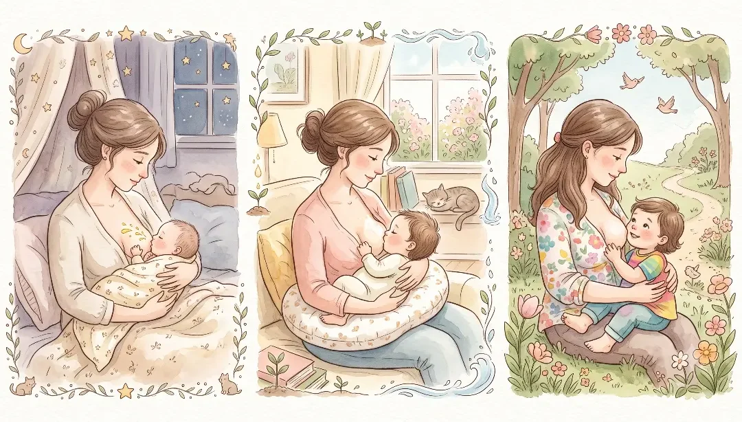 Fases de la lactancia materna, todo lo que una madre necesita saber.