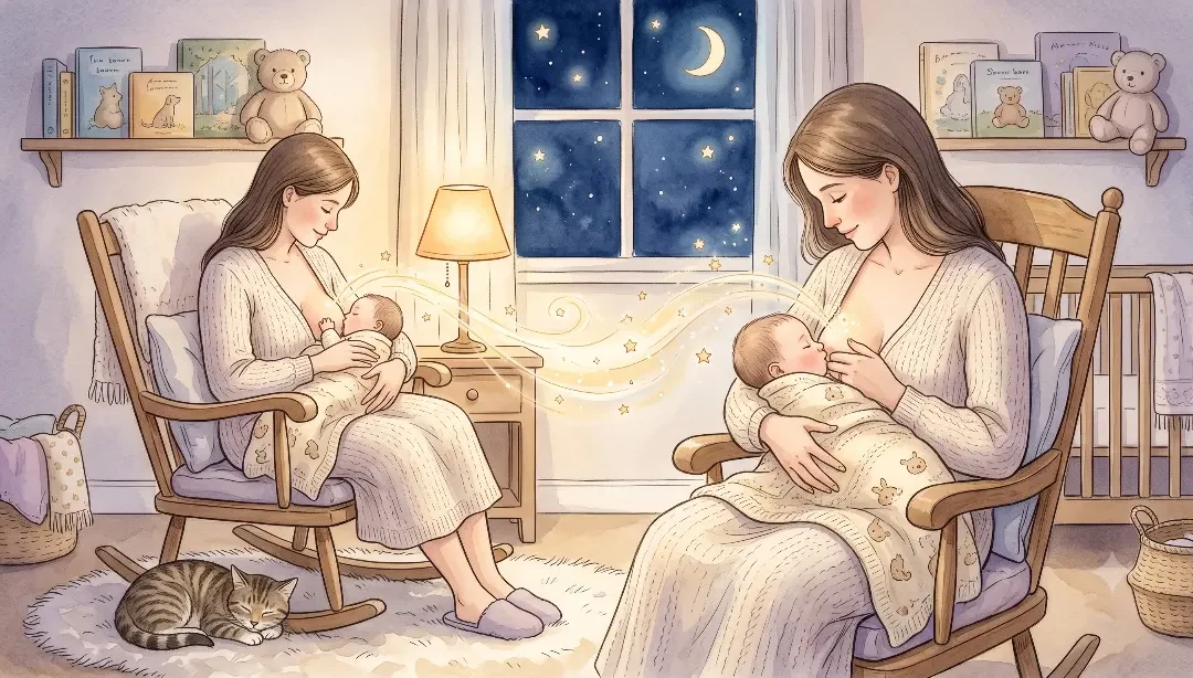 La verdadera Importancia tomas nocturnas en la lactancia materna por adriana araujo asesora de lactancia