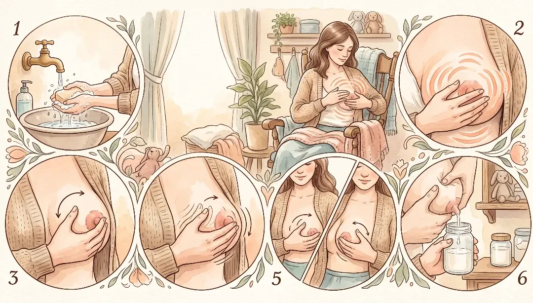 Como extraer leche materna con las manos por adriana araujo asesora de lactancia materna