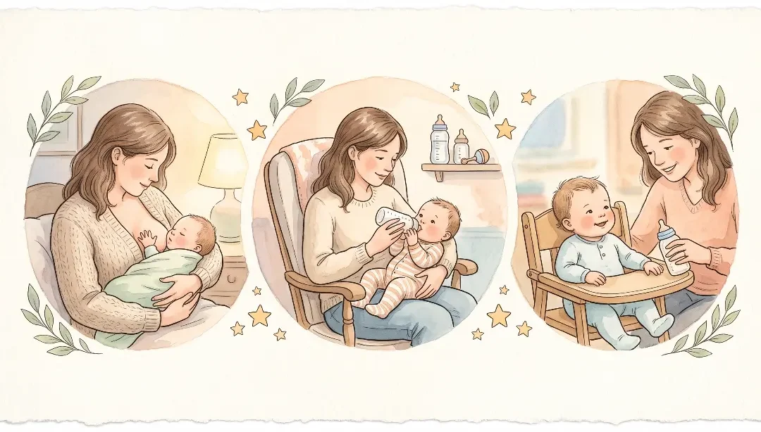 ¿Cuántas onzas come un bebé? Guía según la edad y cómo saber si está satisfecho